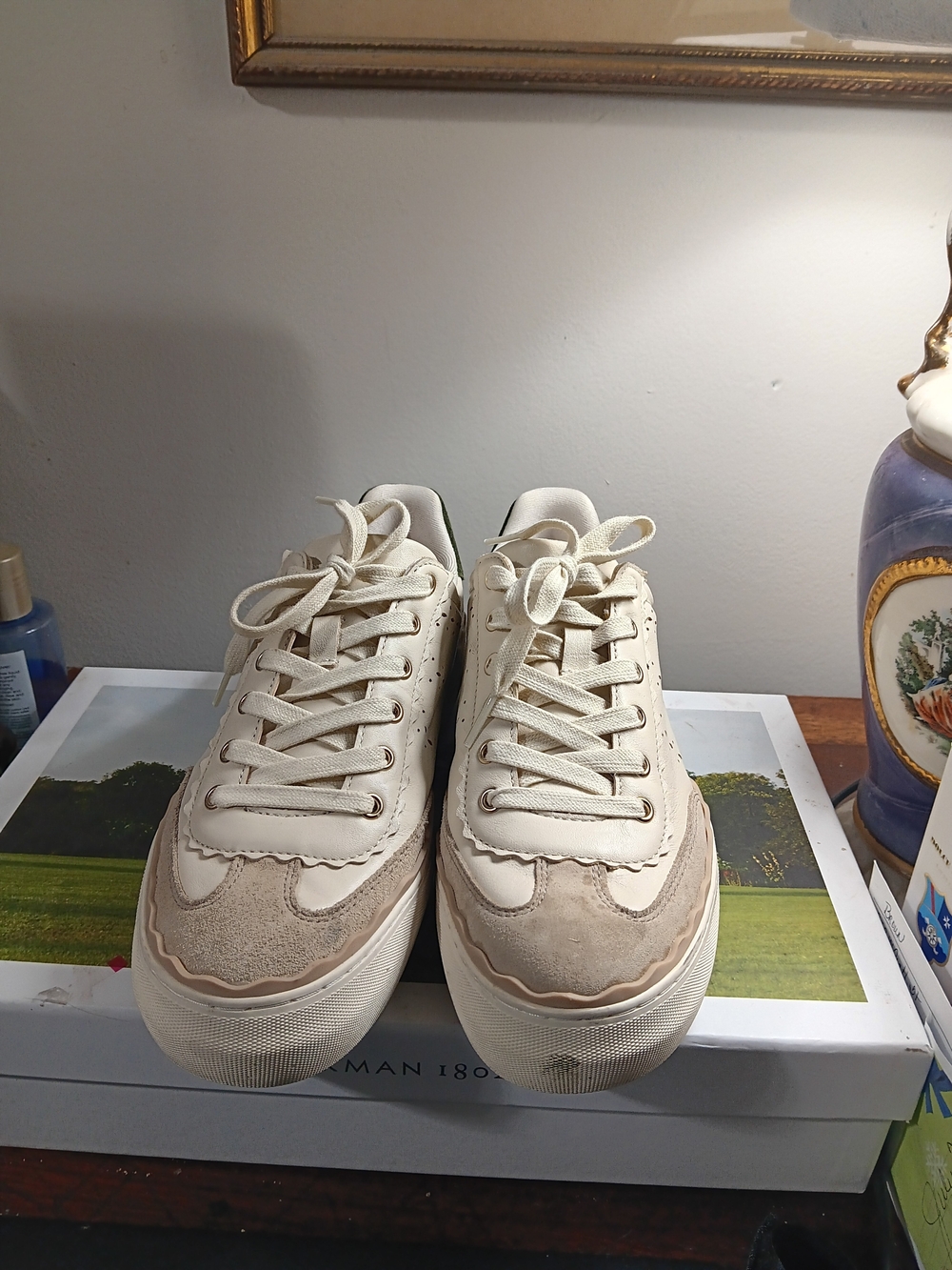 Vince Camuto Lace-Up Platform Sneakers